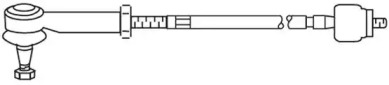 Поперечная рулевая тяга FRAP T/442