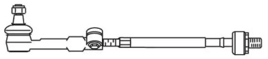 Поперечная рулевая тяга FRAP T/459
