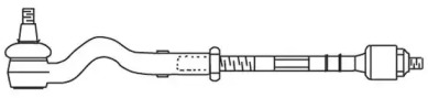 Поперечная рулевая тяга FRAP T/492