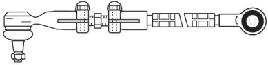 Штанга - тяга FRAP T/523