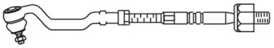 Поперечная рулевая тяга FRAP T/593
