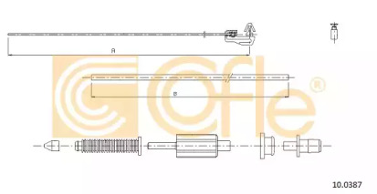 Трос COFLE 10.0387