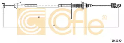 Трос COFLE 10.0390