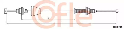 Трос COFLE 10.0391