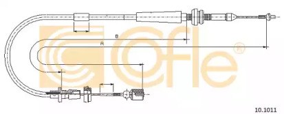 Трос COFLE 10.1011