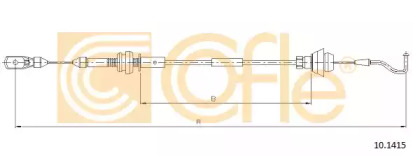 Тросик газа COFLE 10.1415