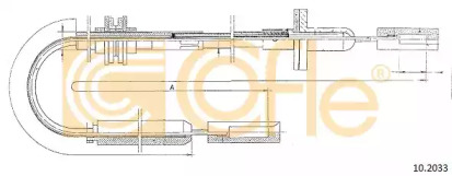 Трос COFLE 10.2033