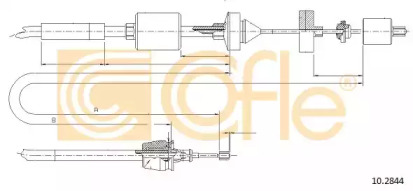 Трос COFLE 10.2844