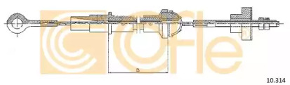 Трос COFLE 10.314