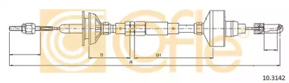 Трос COFLE 10.3142