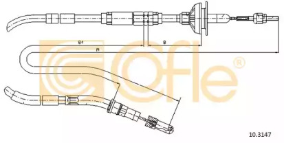 Трос COFLE 10.3147