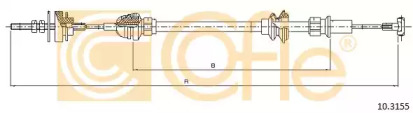 Трос COFLE 10.3155