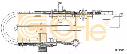 Трос COFLE 10.3901