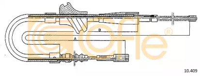Трос COFLE 10.409