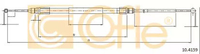 Трос COFLE 10.4159