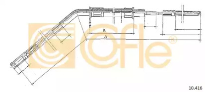 Трос COFLE 10.416