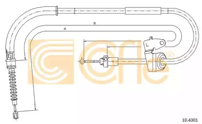 Трос COFLE 10.4301