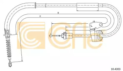Трос COFLE 10.4303