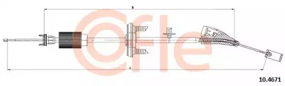 Трос COFLE 10.4671