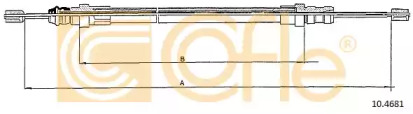 Трос COFLE 10.4681