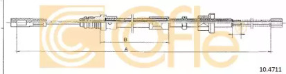 Трос COFLE 10.4711