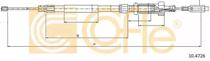 Трос COFLE 10.4726