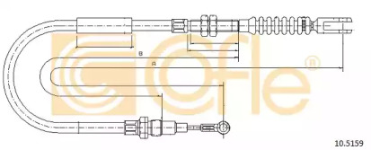 Трос COFLE 10.5159