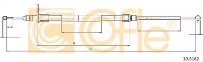 Трос COFLE 10.5162