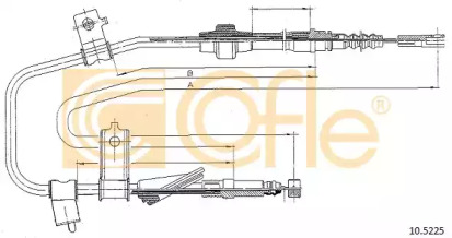 Трос COFLE 10.5225