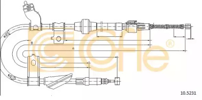 Трос COFLE 10.5231