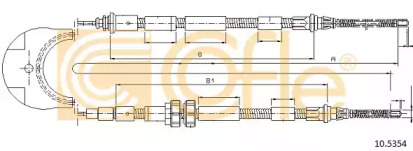 Трос COFLE 10.5354