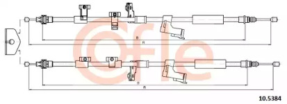 Трос COFLE 10.5384