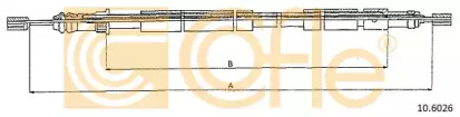 Трос COFLE 10.6026