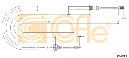 Трос COFLE 10.6034
