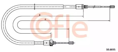 Трос COFLE 10.6035