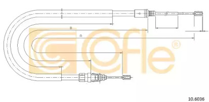 Трос COFLE 10.6036