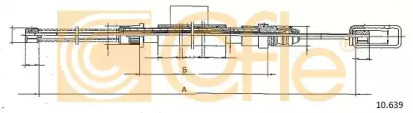 Трос COFLE 10.639