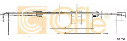 Трос COFLE 10.652