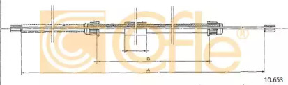 Трос COFLE 10.653