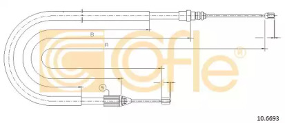 Трос COFLE 10.6693
