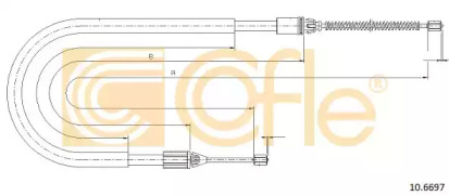 Трос COFLE 10.6697