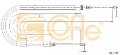 Трос COFLE 10.6791