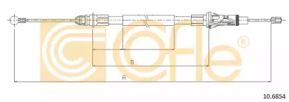 Трос COFLE 10.6854