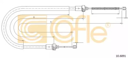 Трос COFLE 10.6891