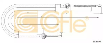 Трос COFLE 10.6894