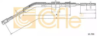 Трос COFLE 10.700