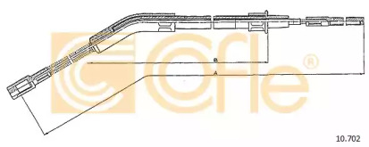 Трос COFLE 10.702