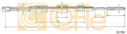 Трос COFLE 10.706