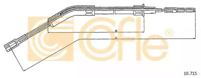 Трос COFLE 10.715