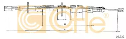 Трос COFLE 10.732